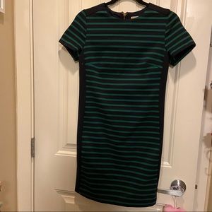 Michael Kors stripe green and blue dress